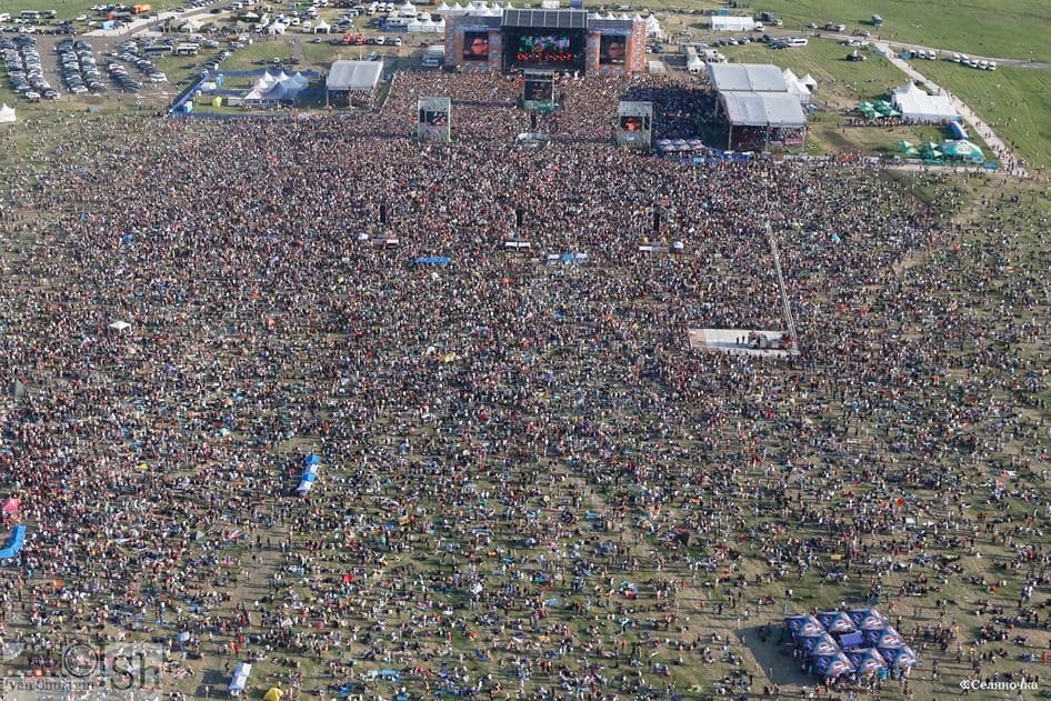 Самые большие концерты в мире