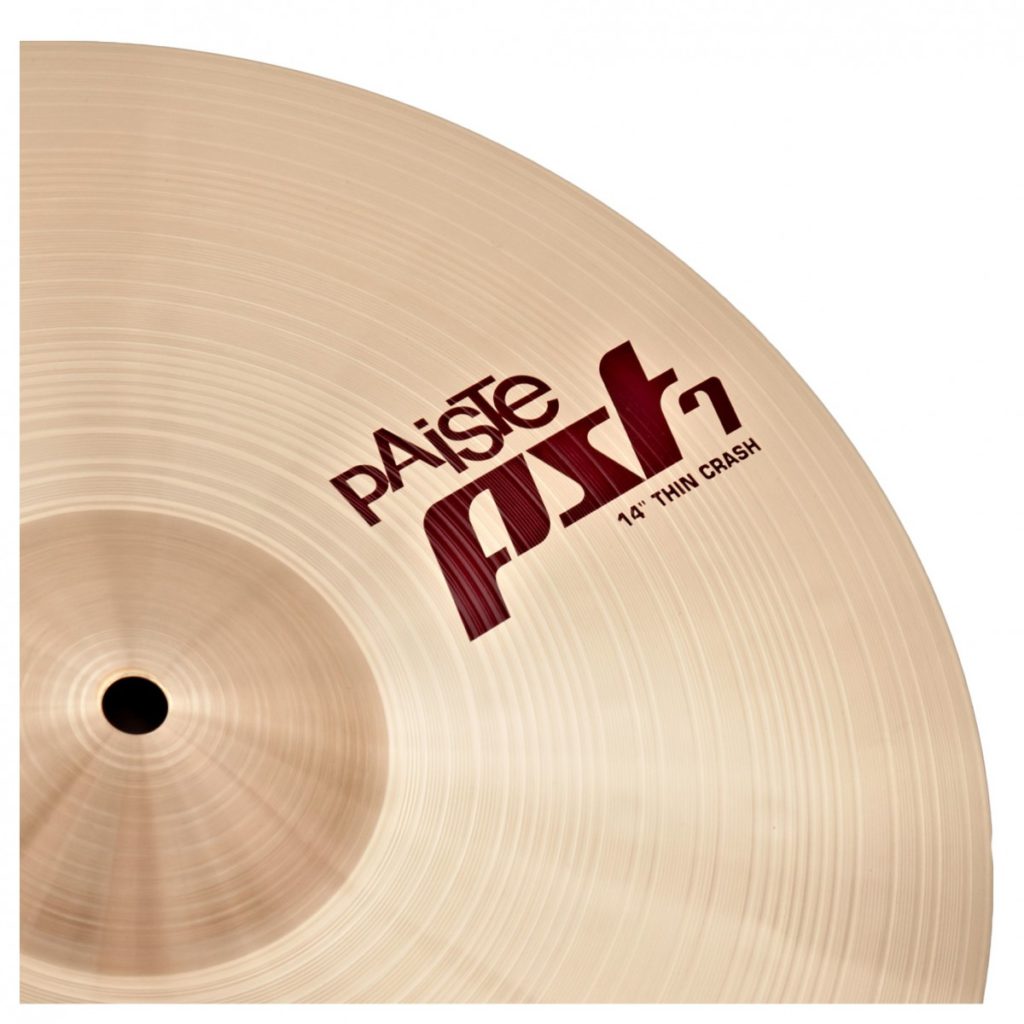 Paiste PST 7 14-дюймовая тонкая тарелка Crash