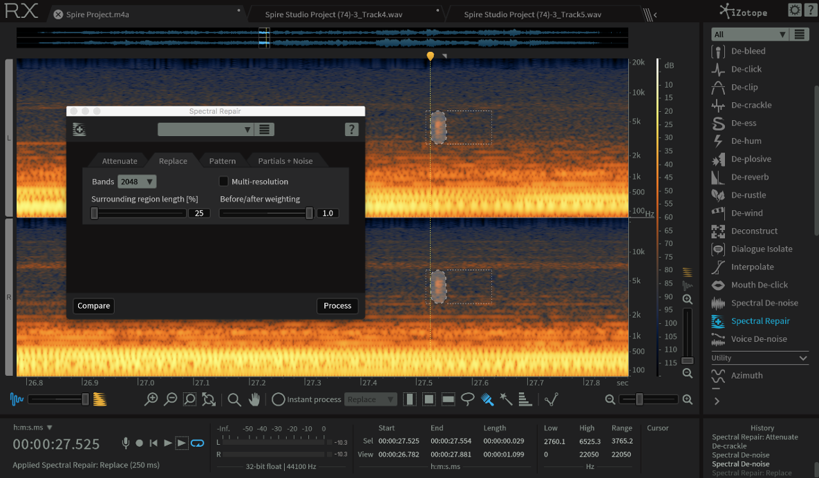Скриншот iZotope - создание ПК для создания музыки и работы со звуком