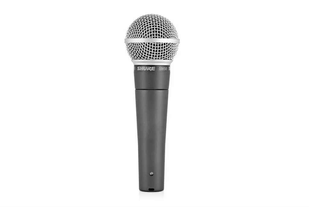 Shure sm58 - Лучшие вокальные микрофоны для выступлений