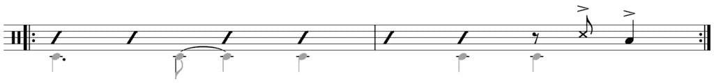 афрокубинская импровизационная ритмическая ячейка